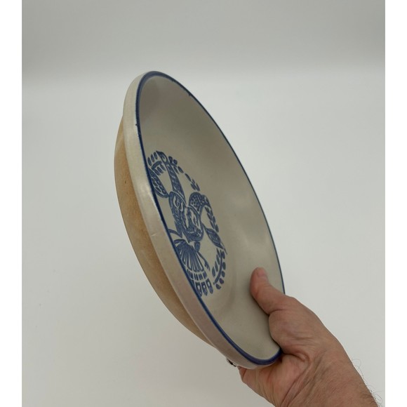 USA Eagles Ceramic Pie Plate Stoneware Dish - Picture 5 of 5